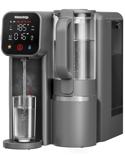 Waterdrop M6H Instant Hot Reverse Osmosis System Countertop Water Filter: $312.55