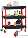 Auto Drive Professional Detailing Cart w/ Locking Casters for $29 + free shipping w/ $35