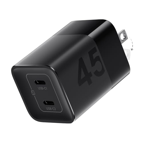 Wegear 45W Dual Port GaN USB-C Charger: $9.99