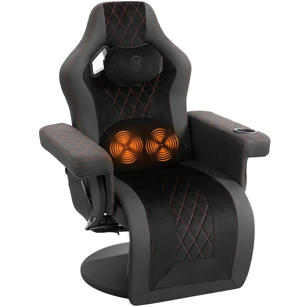 Dowinx 66D3 Wide Recline Office Chair with Massage: $168.88