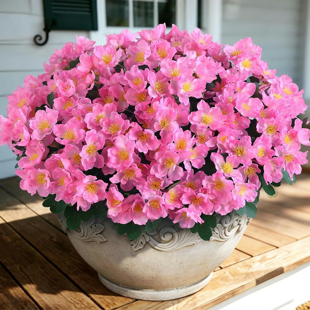 Artificial Camellia 8-Pack: $9.99