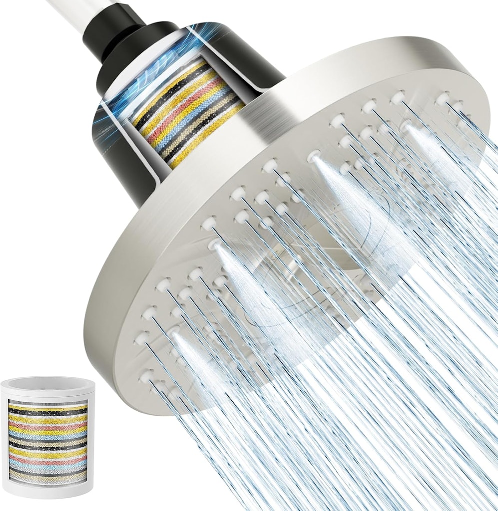 20-Stage Filtered Shower Head: $15