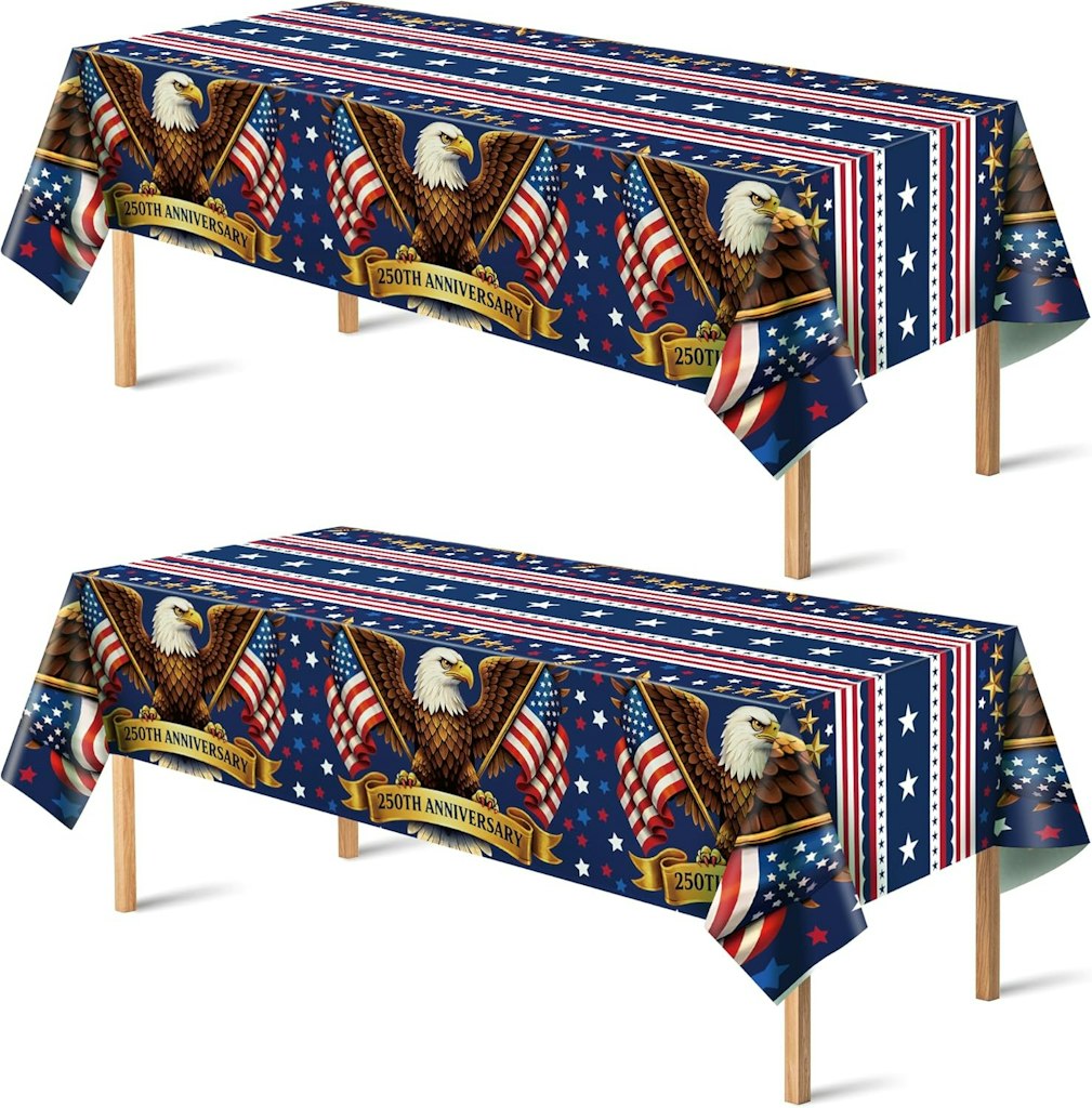 4th of July Tablecloth 2-Pack: $5.99
