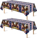 4th of July Tablecloth 2-Pack for $6 + free shipping w/ Prime — $6.00