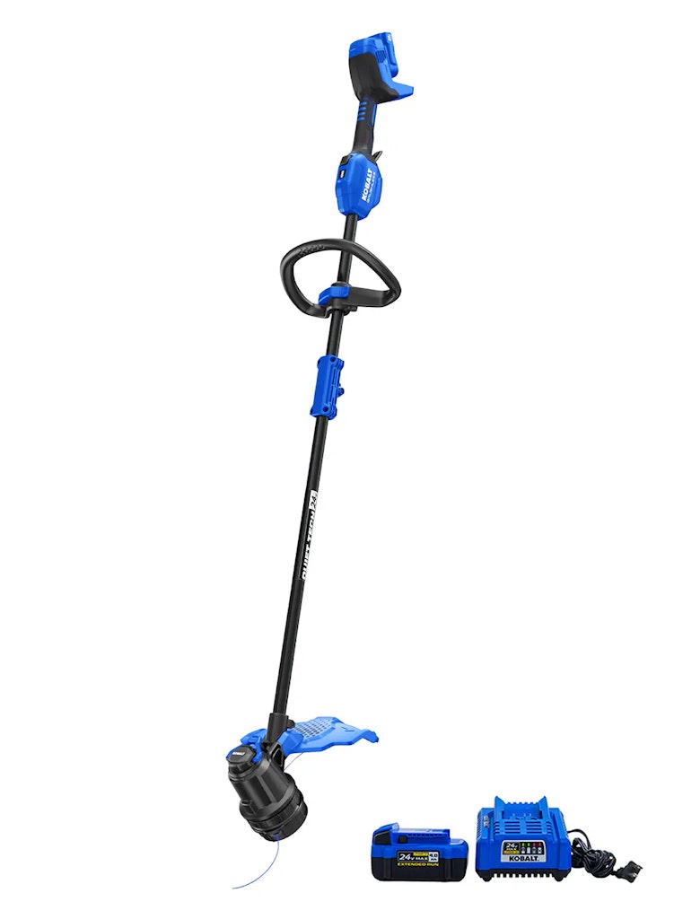 Kobalt 24V Quiet Tech String Trimmer Kit: $99 Kobalt 24V Quiet Tech String Trimmer Kit: $99