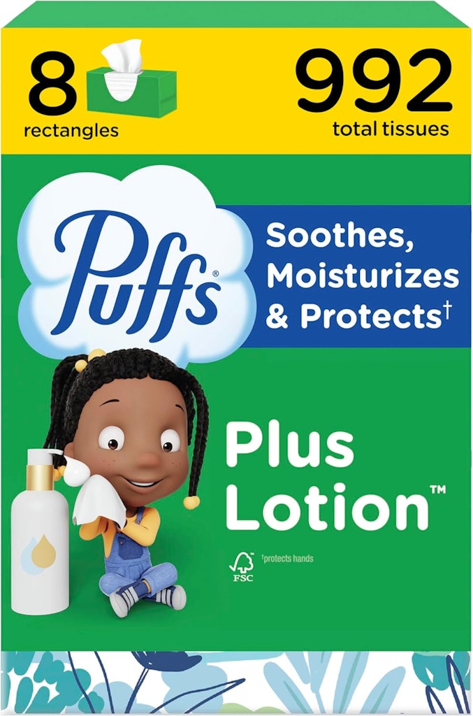 Puffs Plus Lotion Facial Tissues 124-Count 8-Pack: $11 via Sub & Save Puffs Plus Lotion Facial Tissues 124-Count 8-Pack: $11 via Sub & Save