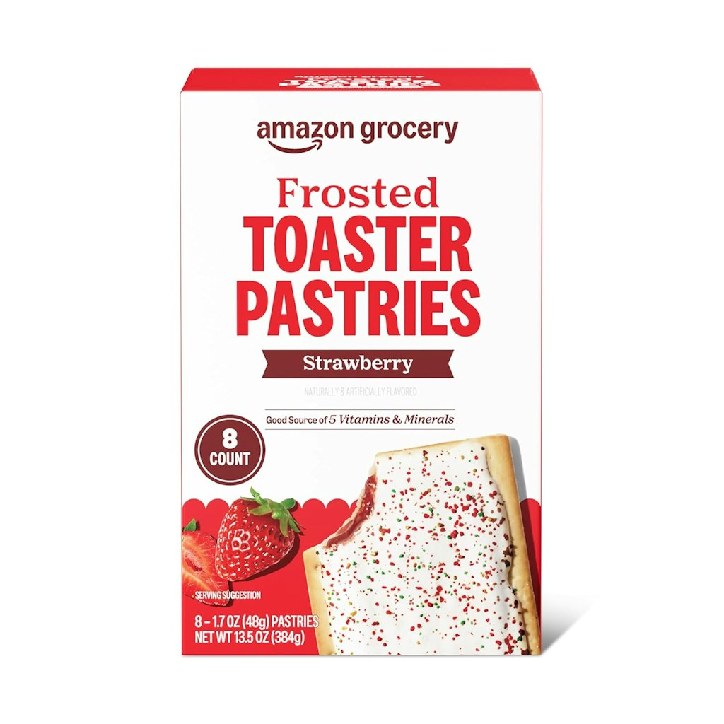 Amazon Grocery Frosted Toaster Pastries 8-Count Box: $1.12 via Sub & Save