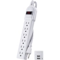 CyberPower 6-Outlet Surge Protector with 2 USB-A Ports for $7 + free shipping