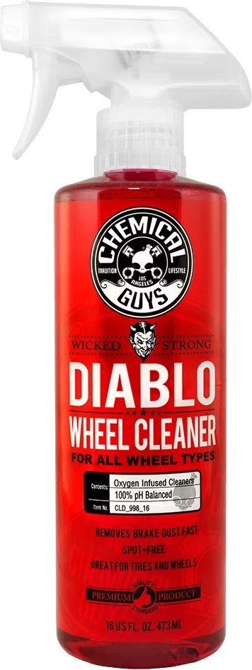 Chemical Guys 16-oz. Diablo Wheel & Rim Cleaner: $12 Chemical Guys 16-oz. Diablo Wheel & Rim Cleaner: $12