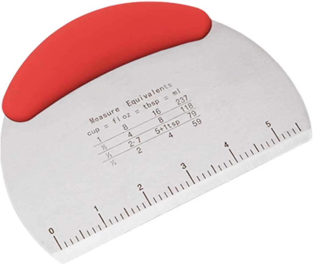 Stainless Steel Bench Scraper: $1.15