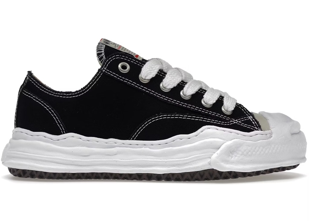 Maison Mihara Yasuhiro Hank OG Sole Canvas Low Black Sneakers: $121 Maison Mihara Yasuhiro Hank OG Sole Canvas Low Black Sneakers: $121