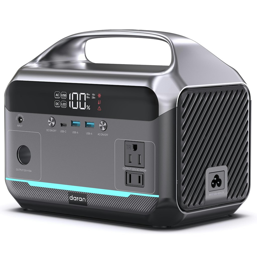 Daran 600W Portable Power Station: $180.48