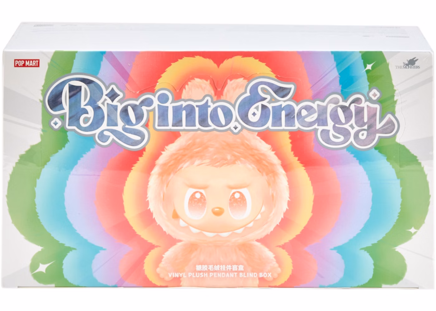 Pop Mart Labubu the Monsters Big into Energy Series Vinyl Plush Pendant Sealed Case (6-Pack)