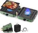 2-Burner Folding Propane Camping Stove + free shipping w/ Prime