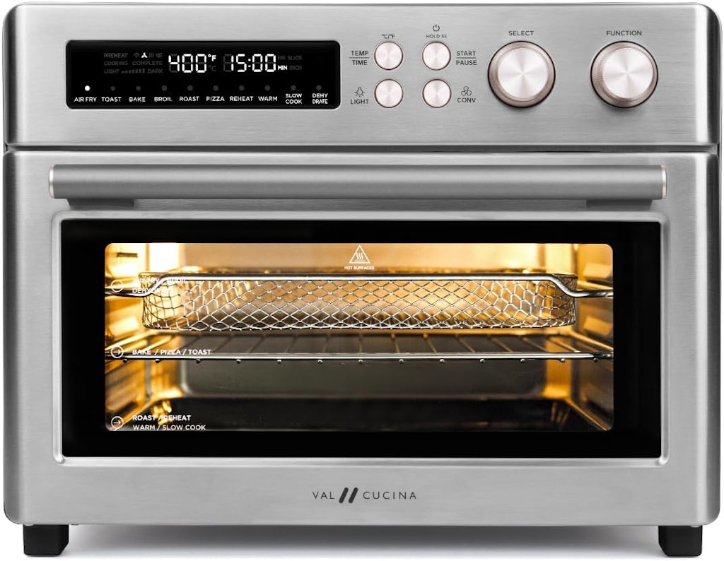 Val Cucina Combination Air Fryer Toaster Oven : $128.09 Val Cucina Combination Air Fryer Toaster Oven : $128.09