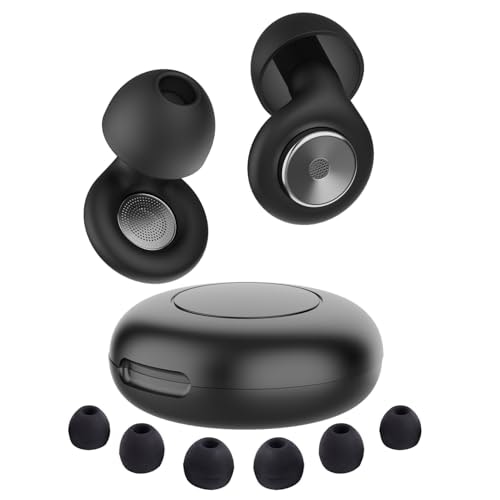 Reusable Silicone Noise Cancelling Ear Plugs with Case 8-Eartip Set: $9.99