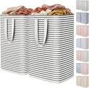 Lifewit 80L Laundry Baskets 2-Pack for $8 + free shipping w/ Prime