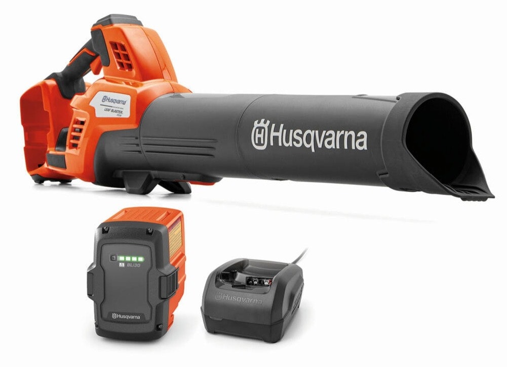 Husqvarna 350iB 40V 800-CFM 200-MPH Leaf Blower Bundle: $299 + FREE extra battery Husqvarna 350iB 40V 800-CFM 200-MPH Leaf Blower Bundle: $299 + FREE extra battery