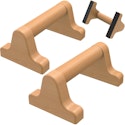 Wood Push-Up Bars 2-Pack + free shipping w/ Prime