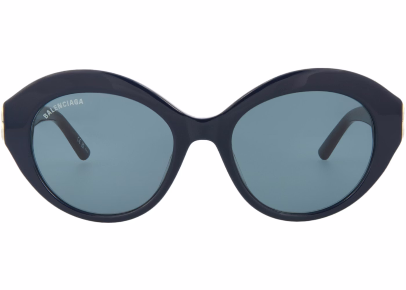 Balenciaga Round-Frame Acetate Sunglasses