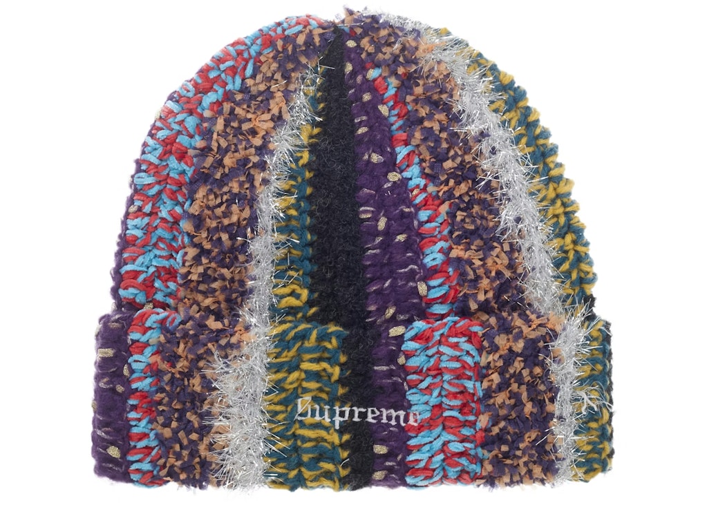 Supreme Tinsel Stripe Beanie: $44 Supreme Tinsel Stripe Beanie: $44