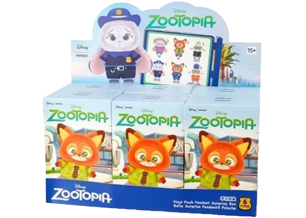 Miniso Disney Zootopia Series Vinyl Plush Sealed Case: $113 Miniso Disney Zootopia Series Vinyl Plush Sealed Case: $113