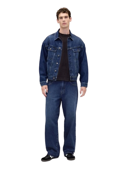 Gap x Stranger Things Men's Flannel-Lined Extra Baggy Jeans: $33 Gap x Stranger Things Men's Flannel-Lined Extra Baggy Jeans: $33