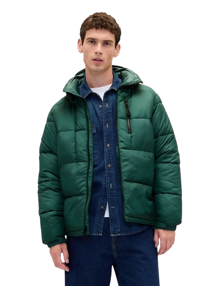 Gap Men's Recycled Heavyweight Puffer Jacket: $33