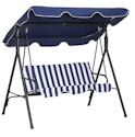 3-Seat Padded Porch Swing w/ Canopy for $92 + free shipping