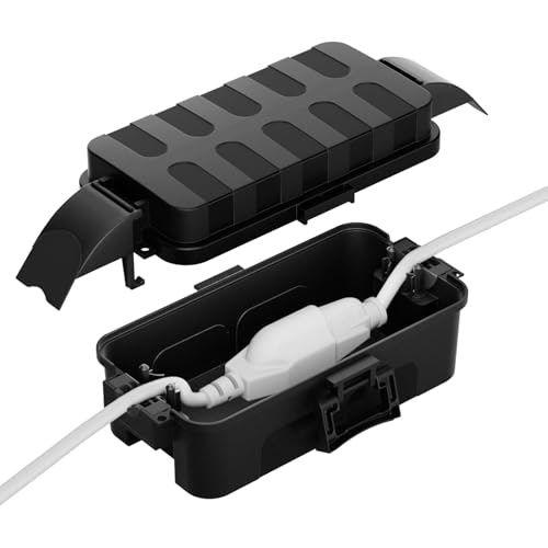 Flemoon IP55 Extension Cord Cover: $5.99 in cart