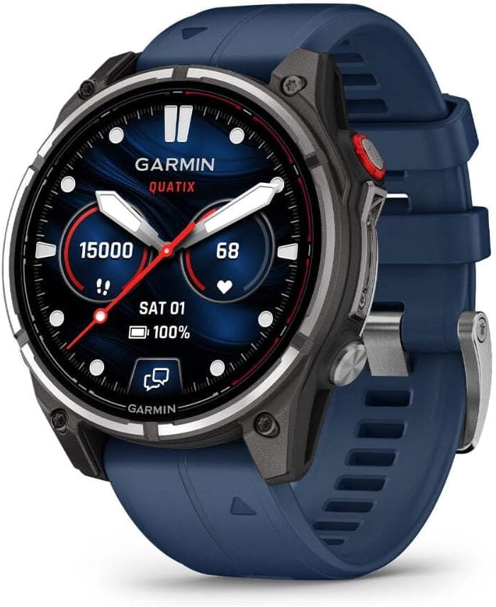 Garmin quatix 8 Pro 47mm Ultimate Nautical Smartwatch: $1050
