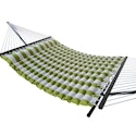 Open-Box Coral Coast GreenThick Stripe Pillow Top Hammock for $19 + free shipping