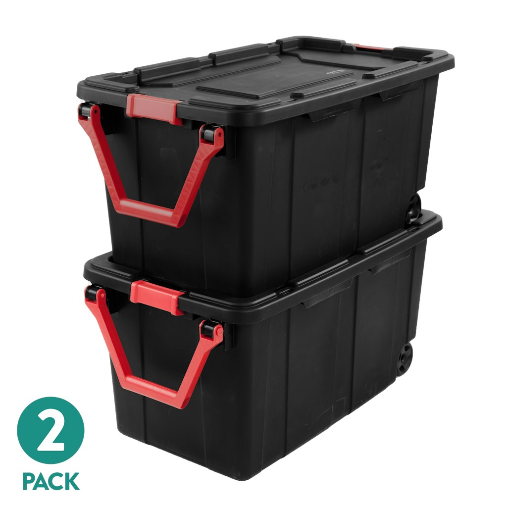 Sterilite 40-Gallon Storage Bin 2-Pack: $37