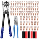 Battery Cable Lug Crimping Tool Kit + free shipping w/ Prime
