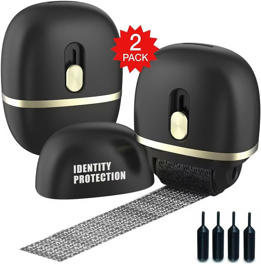Identity Protection Roller Stamps 2-Pack: $11