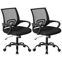 Olixis Ergonomic Mid-Back Office Chair 2-Pack + free shipping