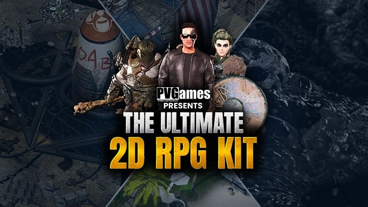 PVGAMES Ultimate 2D RPG Kit Pro Bundle 37-Pack: $25