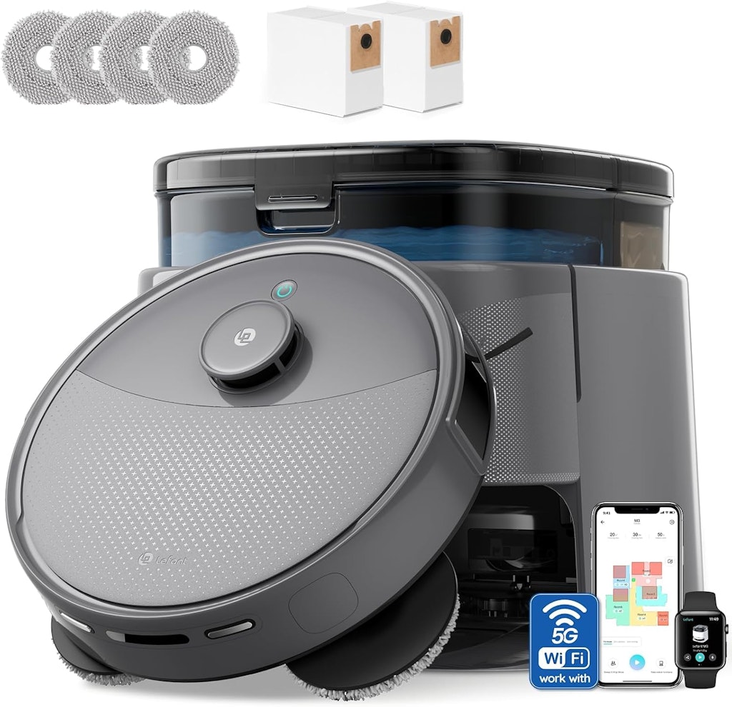 Lefant M3 Max LiDAR Robot Vacuum and Mop: $279.99