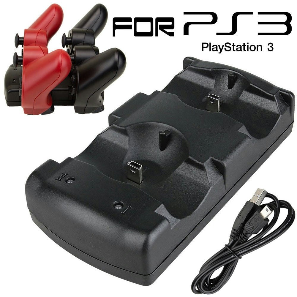 Dual Charging Dock for Sony PlayStation 3 PS3 MOVE Controllers: $8.98 Dual Charging Dock for Sony PlayStation 3 PS3 MOVE Controllers: $8.98