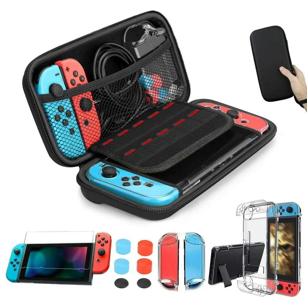 TSV Nintendo Switch Carrying Case 14-in-1 Accessories Bundle: $10.98 TSV Nintendo Switch Carrying Case 14-in-1 Accessories Bundle: $10.98