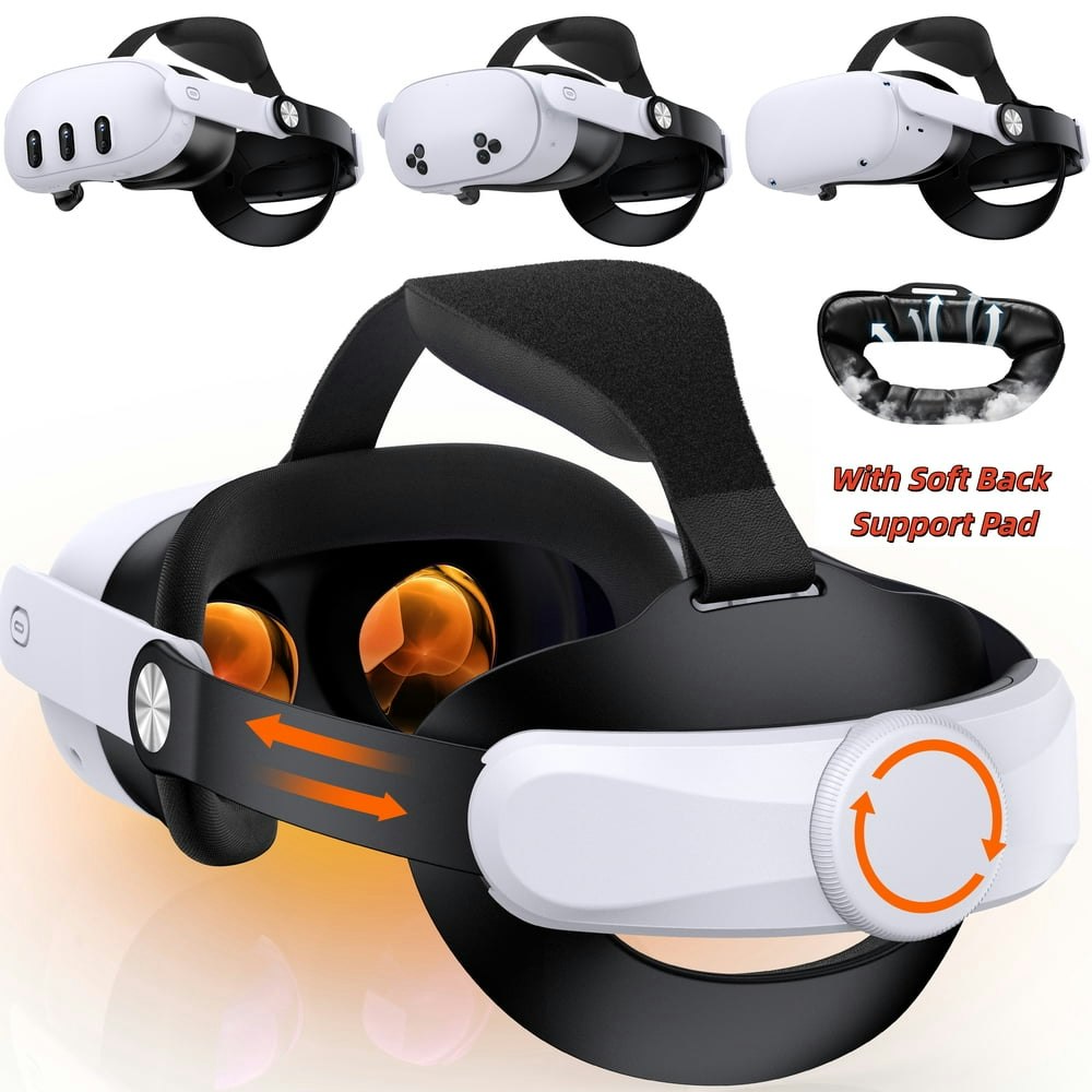 EUROA Adjustable Head Strap for Meta Quest 2/3/3S: $21.89 EUROA Adjustable Head Strap for Meta Quest 2/3/3S: $21.89