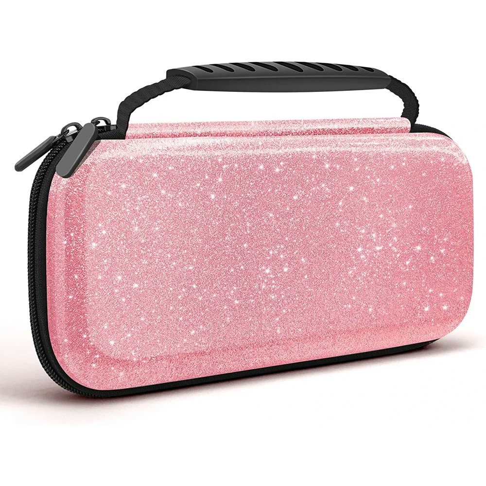 JYPS Nintendo Switch Carrying Case Pink & Glitter: $15.28 JYPS Nintendo Switch Carrying Case Pink & Glitter: $15.28