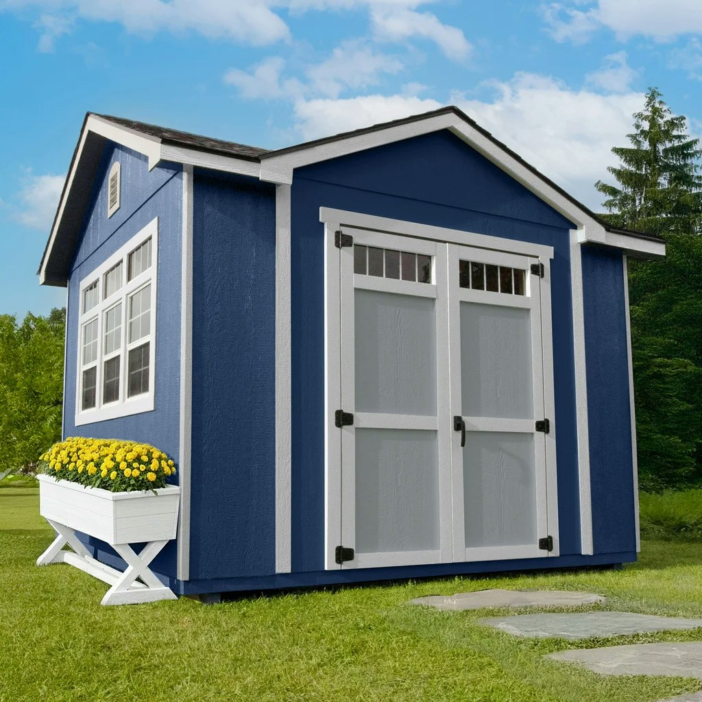 Yardline Wimberly 12 x 10-Foot Wood Storage Shed DIY Kit: $3,000