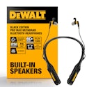 DeWalt Heavy Duty 2-in-1 Neckband Bluetooth Headphones w/ Built-in Speakers + free shipping
