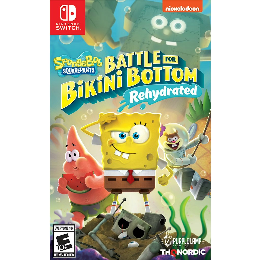 Spongebob Squarepants: Battle for Bikini Bottom Rehydrated for Nintendo Switch: $20