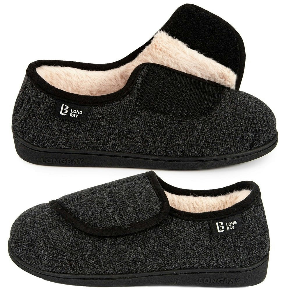 LongBay Women's Adjustable Diabetic Slippers: $19.99 LongBay Women's Adjustable Diabetic Slippers: $19.99