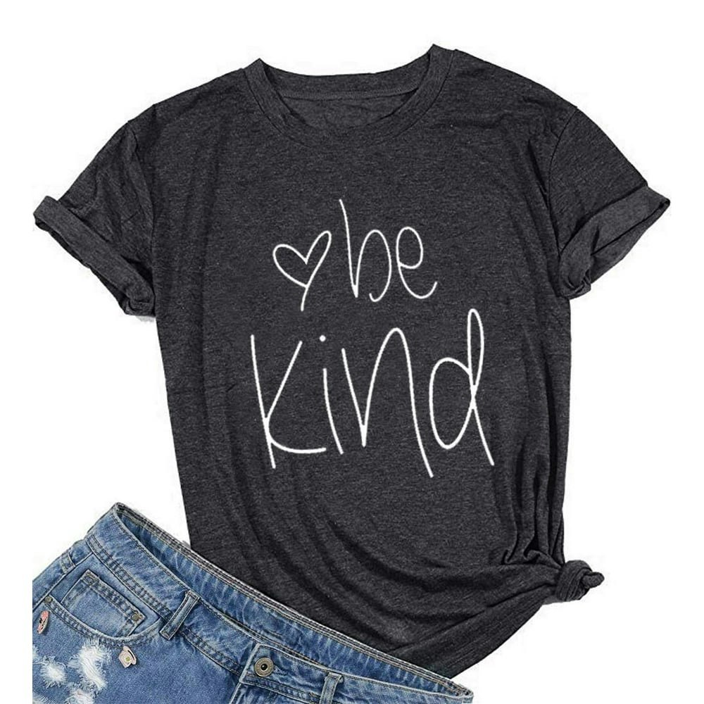 KimSoong Women's Be Kind Graphic T-Shirt: $11.98 KimSoong Women's Be Kind Graphic T-Shirt: $11.98