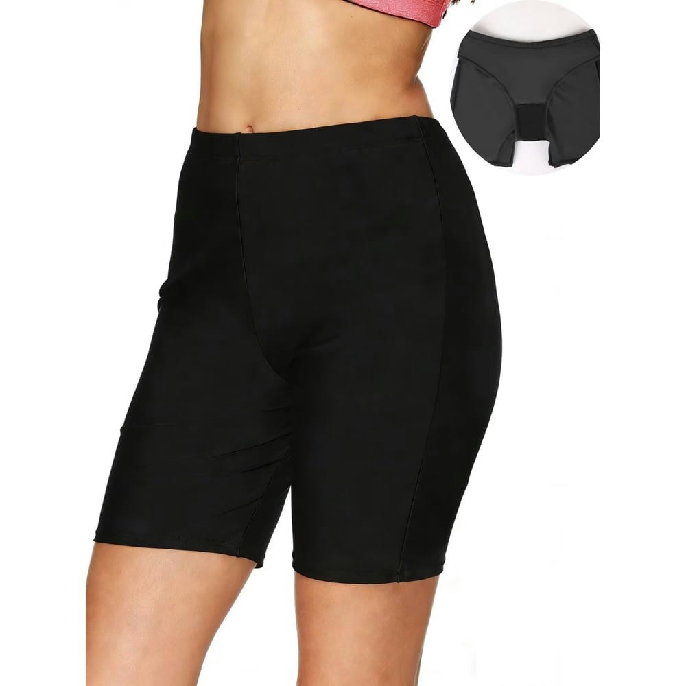 Charmo Women's High-Waisted Swim Shorts: $14.93 Charmo Women's High-Waisted Swim Shorts: $14.93