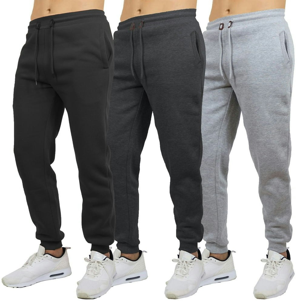 Galaxy by Harvic Men's Slim Fit Fleece Jogger Sweatpants 3-Pack: $26.99 Galaxy by Harvic Men's Slim Fit Fleece Jogger Sweatpants 3-Pack: $26.99