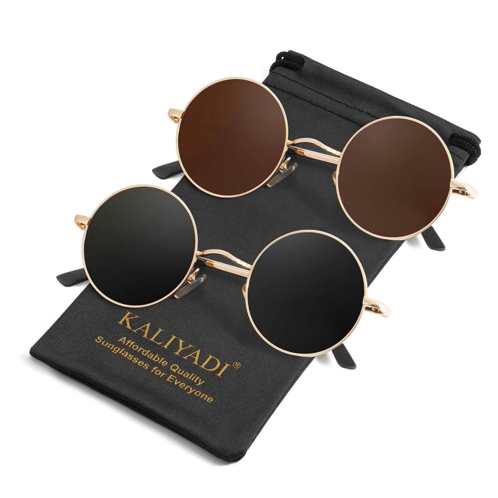 Kaliyadi Round Polarized Sunglasses: $14.39 Kaliyadi Round Polarized Sunglasses: $14.39